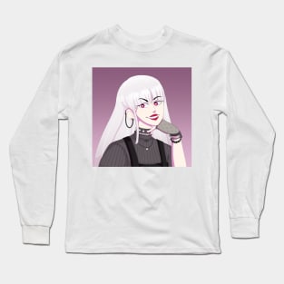 Crazy Anime Girl Harumi Long Sleeve T-Shirt